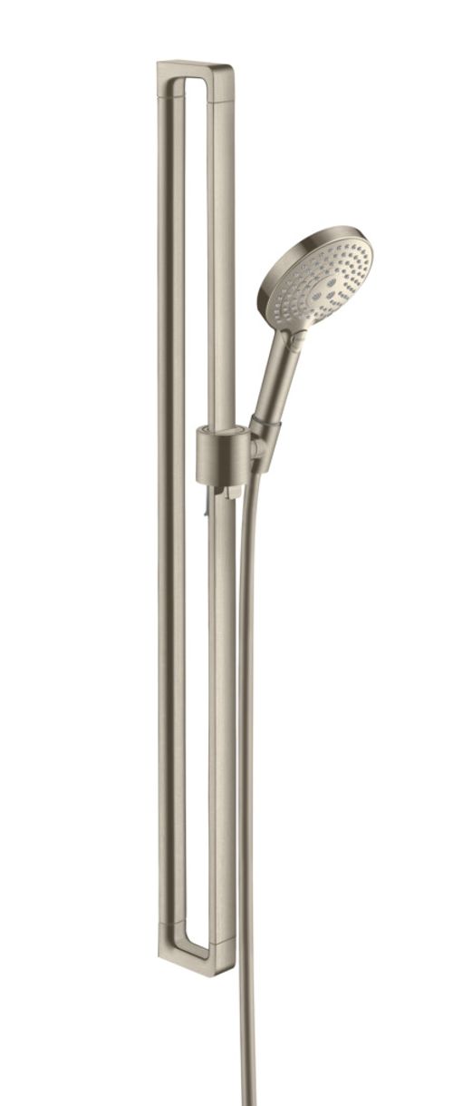 AXOR-HG-AXOR-Citterio-E-Brauseset-0-90-m-mit-Handbrause-120-3jet-Brushed-Nickel-36735820 gallery number 1